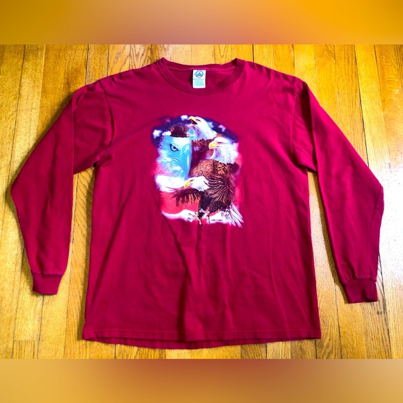 Vintage Gardner “American Eagle” L/S Tee - Picture 1 of 8